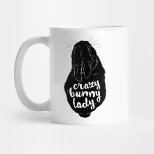 Crazy Bunny Lady Mug